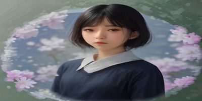 动漫风格插画中穿着学院制服的角色站在樱花树下，日式校园氛围浓厚，是制服诱惑动漫题材的典型视觉呈现
